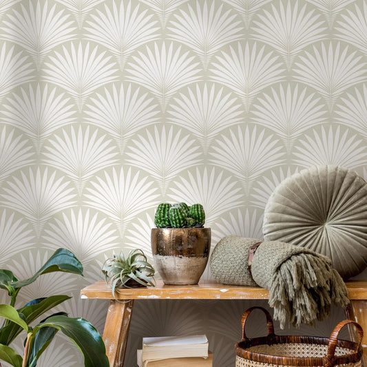 Wallpaper Removable Wallpaper Wall Decor Home Decor Wall Art Printable Wall Art / Scandinavian Off White Wallpaper - C019